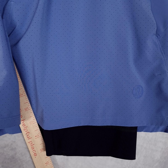 Lululemon Shorts Mens Large Purple Lined Tennis Running Training Mesh Vented - Picture 11 of 16